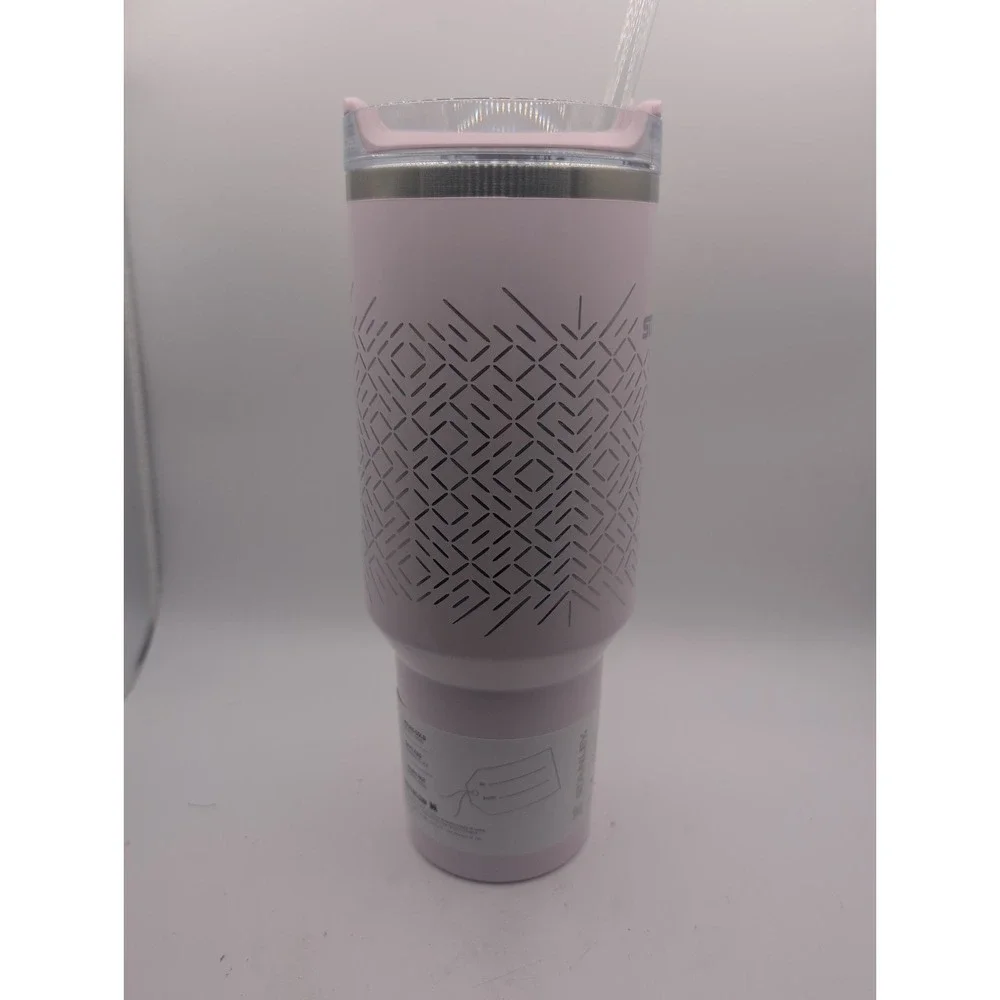 Stanley 40oz Pink Icicle Gloss Winter Wonderland Sparkle NEW - Picture 4 of 8